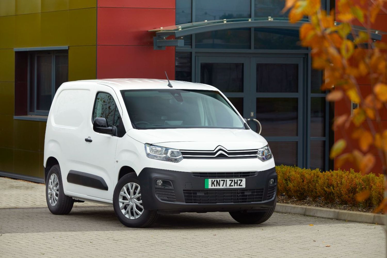 citroen, e-berlingo, van, electric, electric van, white